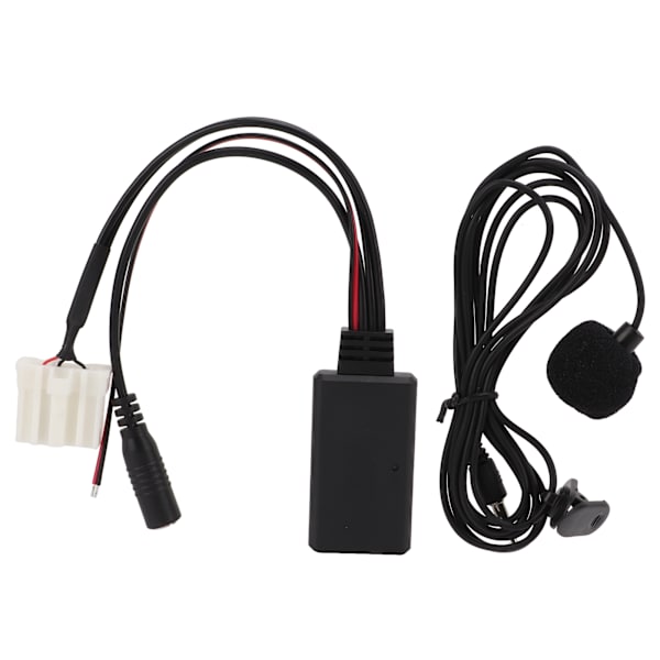 Biler Audios AUX-kabel ABS MP3-indgangsadapter erstatning til Mazda MX5 2006 understøtter WMA WAV