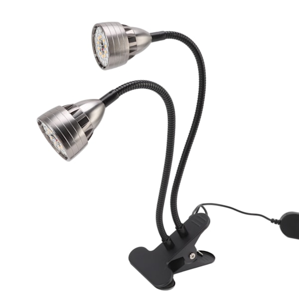 LED-kasvikasvatusvalot, kaksoispää, mehikasvien kasvatus, täyttövalo, USB-käyttöinen kasvatuslamppu pidikkeellä