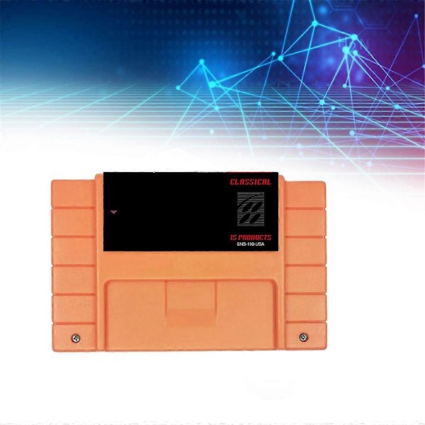Til SNES 110-I-1 Spilkort til SNES Spillekonsol, C