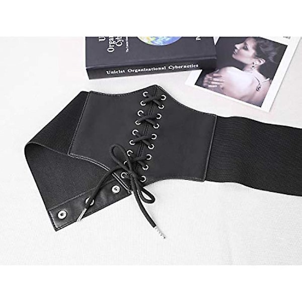 Snøring Elastisk Midje Cincher Belte for Kvinner Stretch Korsett Design