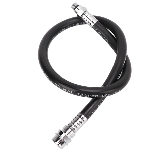 Scuba Diving BCD Lågtrycksregulator Slang Flexibel Gummigasslang för Vattensport 61cm / 24in