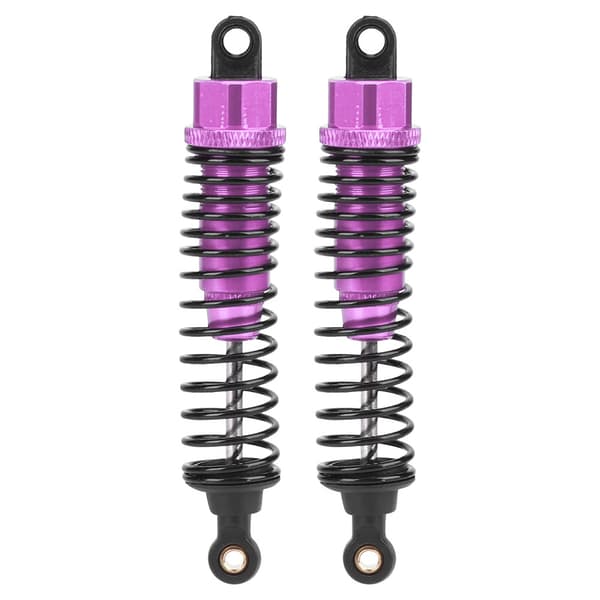2 stk. 1/10 Metal Støddæmper Tilbehør Passer til HSP RC Bilmodel Lilla85MM