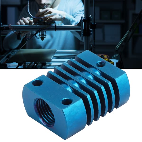 3D Printer Køleplade Aluminiumsrør CR8 Høj Kvalitet Blå Tilbehør til MK10 Ekstruder