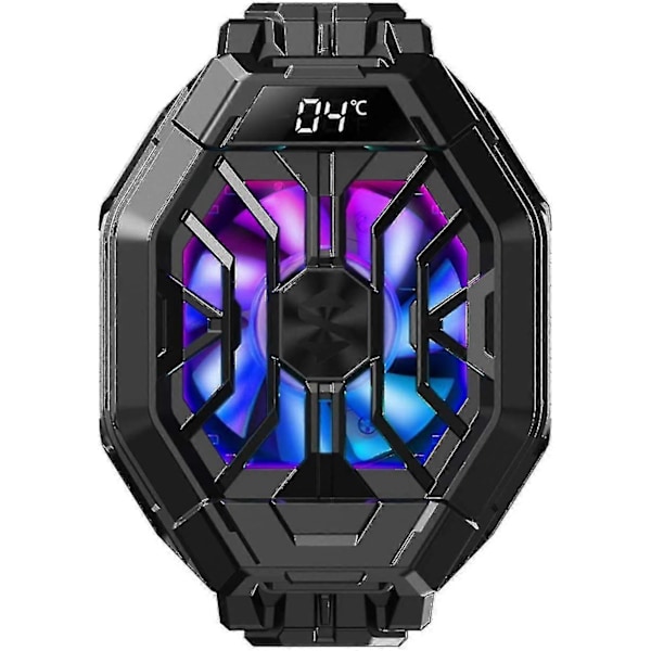 Black Shark 2 Pro Telefonkylare Med Temperaturdisplay För 2.63-3.46 Tum Ios / Android