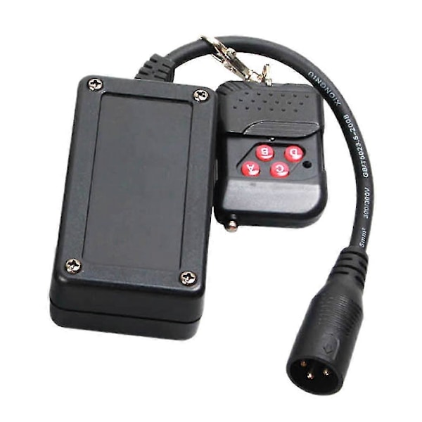 400W 500W 900W 1500W Røykmaskin Scenebelysning med AC 90-240V 3 Pins XLR Fjernkontroll Mottaker Utstyr Kontroller Reseptor