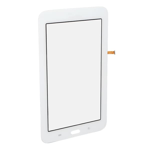 Digitizer Glas Touch Screen Erstatningstilbehørsdel til Samsung Galaxy Tab 3 Lite SM-T110 7in Hvid