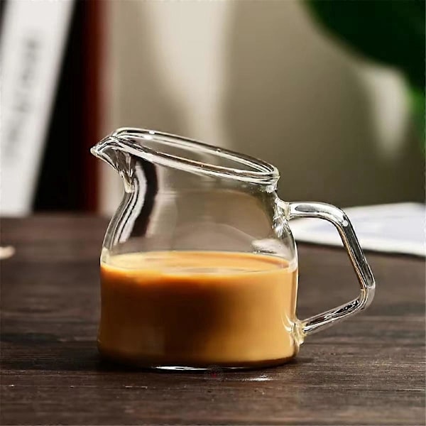 Mini Kaffekopp med Håndtak, Håndlaget Latte Kalvemelk Bryggekopp Som Vist