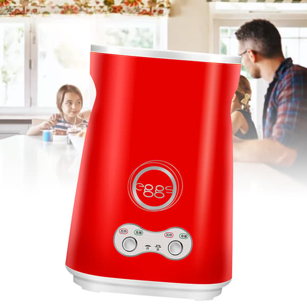 Egg Roll Maskin Doble Rør Multifunksjon Nonstick Automatisk Egg Pølse Koker for Frokost 220V CN Plugg