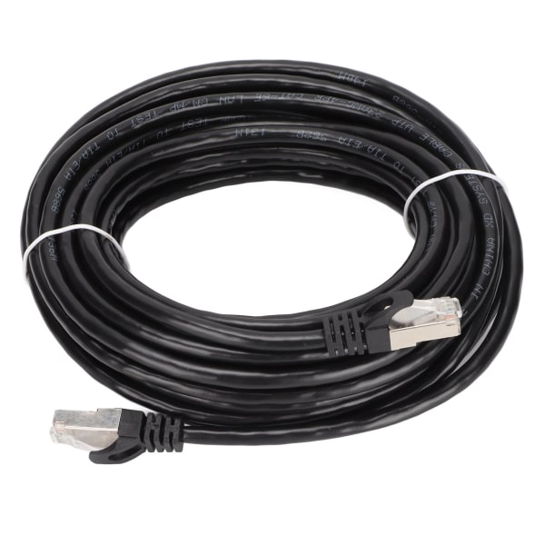 Cat 6 Ethernet-kabel EMI-skydd Låg returförlust 10 Gbps Höghastighets RJ 45-kontakt Internetsladd för PC 10 meter