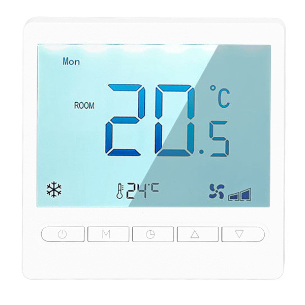 Ohjelmoitava termostaatti Suuren tarkkuuden suuren näytön LCD-termostaatti olohuoneeseen makuuhuoneeseen ruokasaliin AC230V