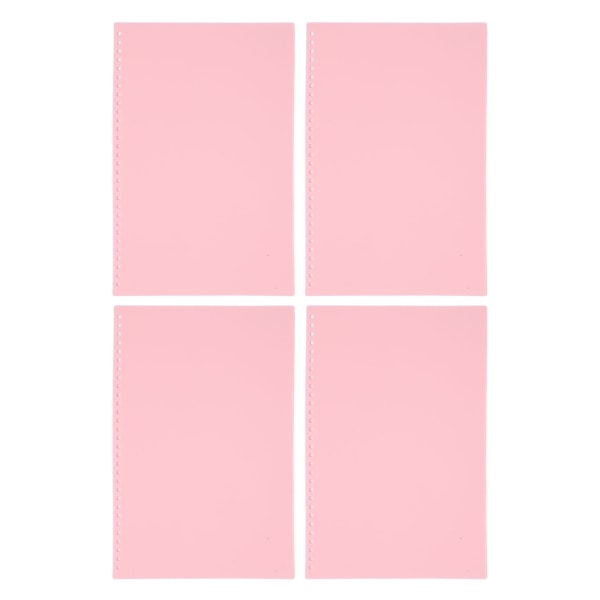 20 stk arkbeskytter papirinnbundet omslag matt A4 30 hull PP plast for presentasjon rosa