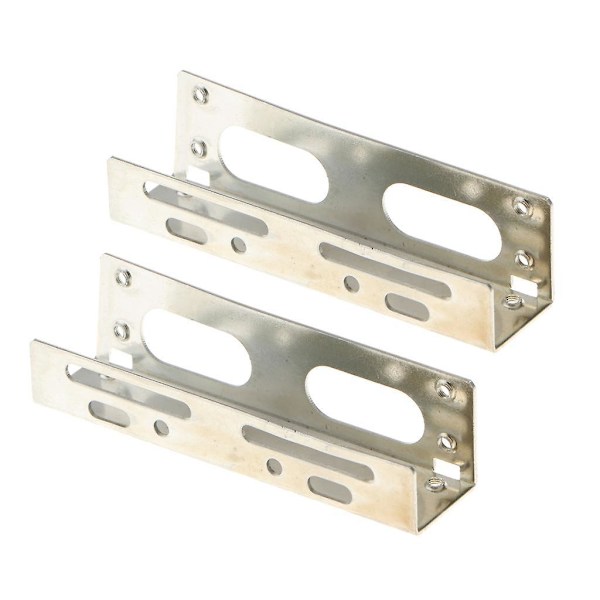 6 x Interface 3,5\" HDD/SSD Monteringsramme Kit til 5,25 Harddisk Drev i Bay--