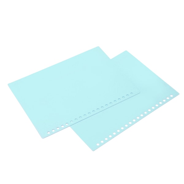 20 ark lösblad pärm A5 20 hål flexibel PP plast lösblad presentation pärm ljusgrön