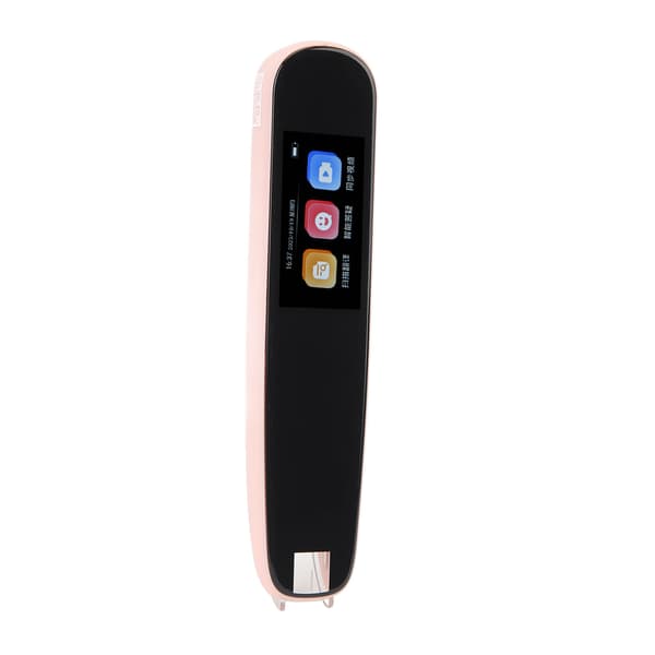 Scanning læsepen Engelsk læring Touch Screen Oversættelse Ordbog Pen til studerende Pink