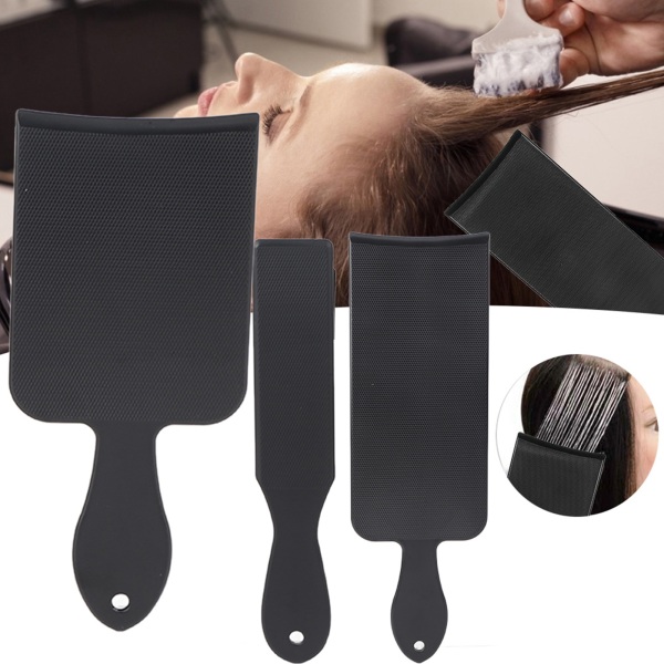 Hårfärgstavla Dispensering Hårmarkering Färgning Kam Anti-Slip hårstylingverktyg