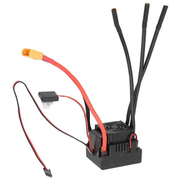 80A Vandtæt Børsteløs ESC Elektrisk Hastighedsregulator Tilbehør til 1/8 RC Bil XT60