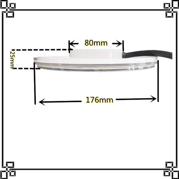 18W PAR56 Hartsfylld LED Poolbelysning, IP68 Vattentät