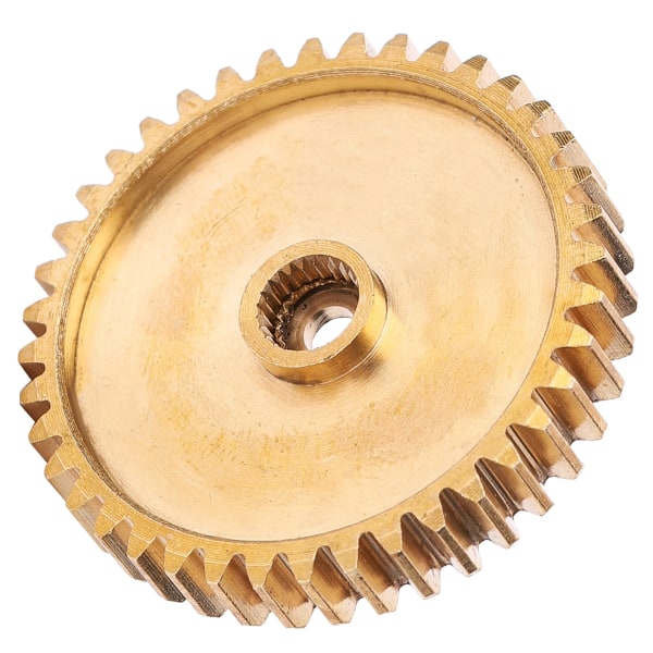 Spur Gear Messing 40 tand til Servo 25 tand Spline 0,8 Mod industrirobot del 4305‑0025‑0040