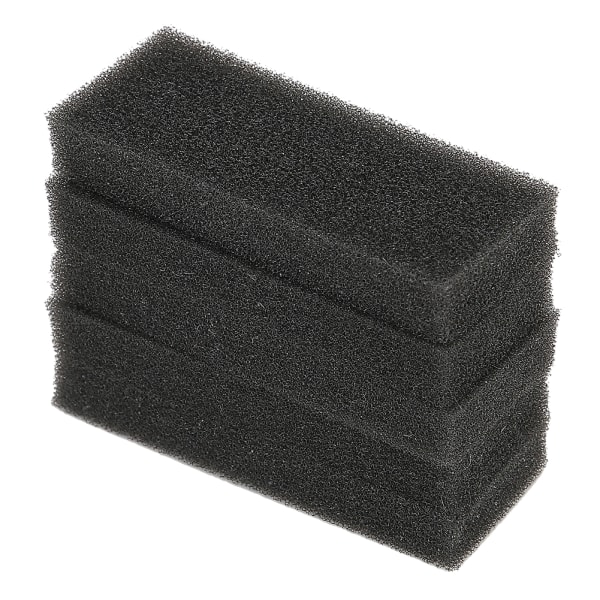 5 Styck Professionell andningsmaskin Filter bomullsersättningstillbehör Svart