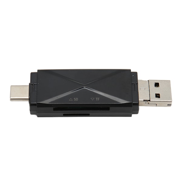 USB C USB2.0 MICRO USB-minneskortläsare med 3 kontakter 104MBps 3 i 1 USB-minneskortläsare för bärbar dator mobiltelefon