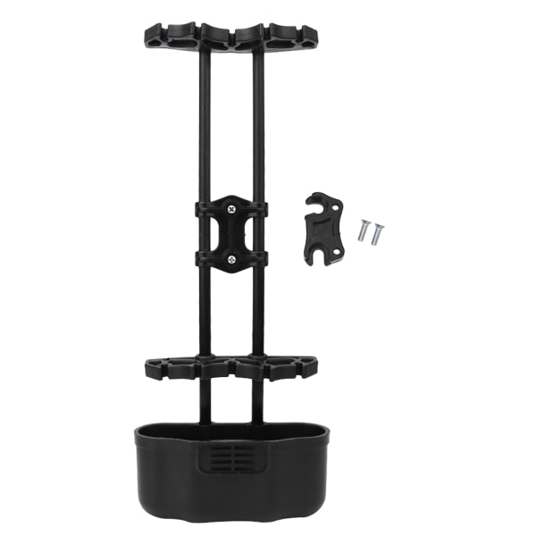 Bueskyting Jakt hurtigutløser for 5 piler Quiver for Compound Buer Container Accessory Black