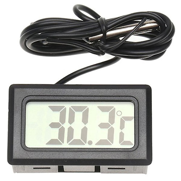 Digital LCD-biltermometer - Akvarietemperaturmätare