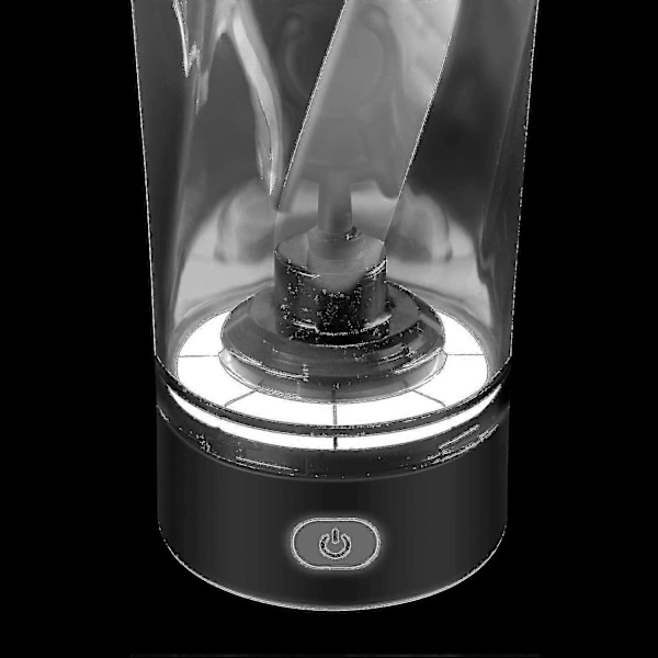 Premium Elektrisk Protein Shaker Flaska, Portabel Mixer Kopp USB Uppladdningsbar Röd