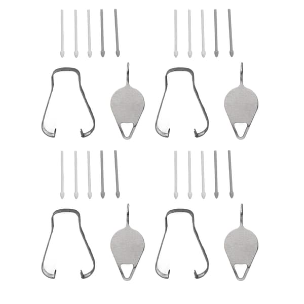 20 stk. Tab S6 Stylus Pen Spidser Nem Installation 4 Pincetter 4 Udstøderstifter Holdbar ABS SM P610 Erstatningsspidser til Tab S6