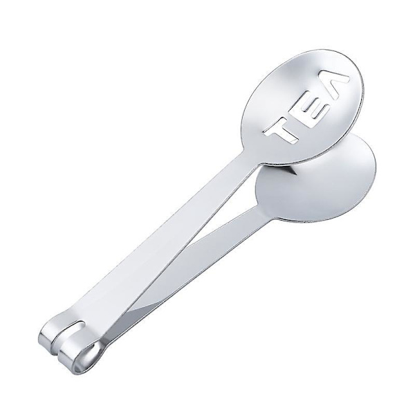 Teposetang i rustfrit stål Sæt med 3 teposepresser Køkkenværktøj Te-tilbehør 17 cm