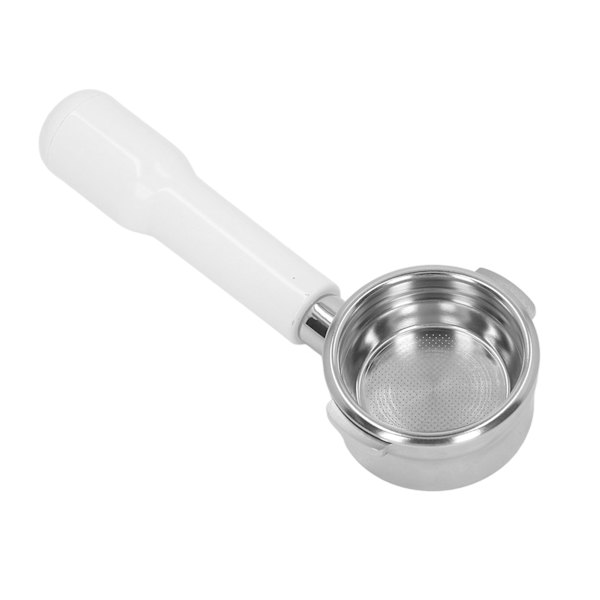 58mm Pohjaton portafilter 2 korvaa Ruostumaton teräs Irrotettava kahvikoneen lisävaruste Breville 9 -sarjaan Valkoinen
