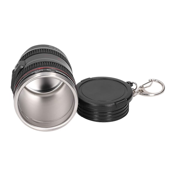 100 ml kameraobjektivmugg i rostfritt stål EF 24-105 mm F 4.0L USM objektivkaffemugg för fotoälskare