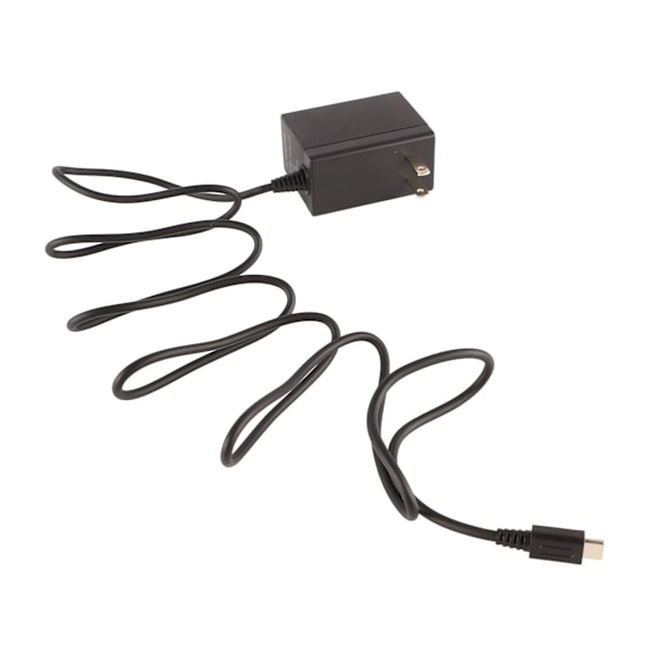 Konsolströmladdare stöder TV-läge Säker spelkonsolladdaradapter för Switch US-kontakt 100‑240V