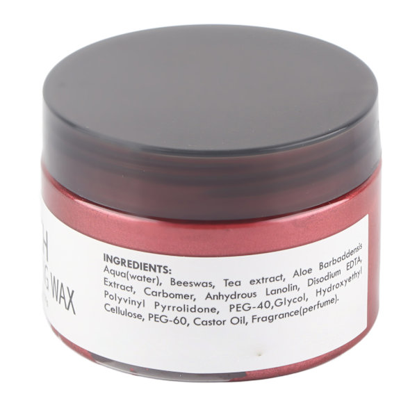 Profesjonell Barber Shop Hårfarging Leire Hårfarging Modellering Styling Voks 120g#4