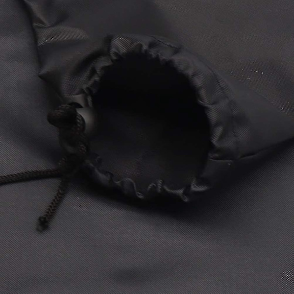 Løvblåser Vakuumbag - Holdbar Glidelåspose for Elektrisk Blåser Vakuum, Svart (44*35*60cm)