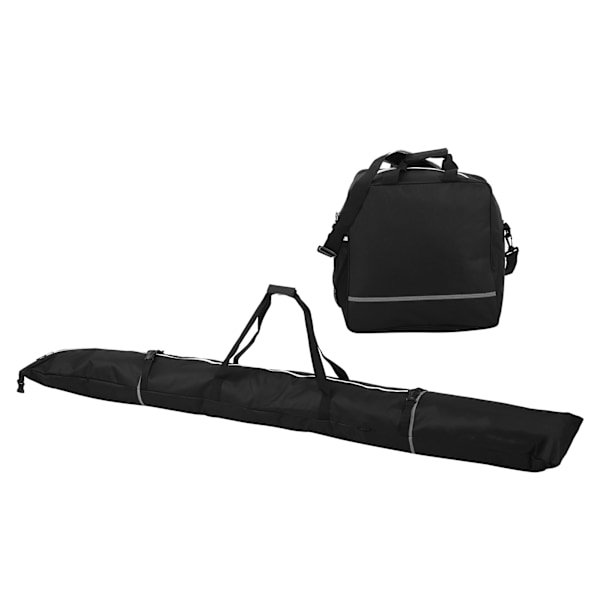 Nylon Snowboard Bag og Ski Boot Oppbevaringsposer Vanntett Bæreveske Reiseveske Sett