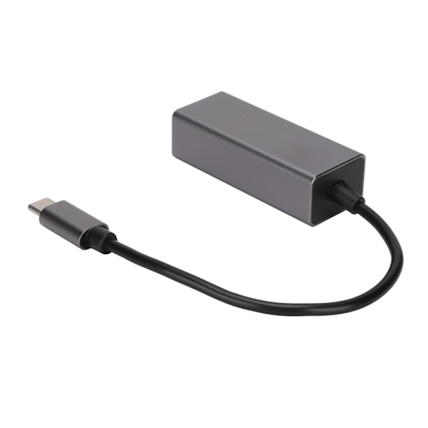 Ethernet-sovitin USB C - RJ45 Ethernet-harmaalla vakaalla siirrolla Type C -sovitin MacBook Prolle Galaxy S9/S8/Note 9 1000 Mt
