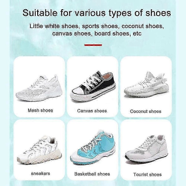 2-i-1 Skoborste, Kraftfull 2-i-1 Multifunktionell Skoborste för Sneakers 1st
