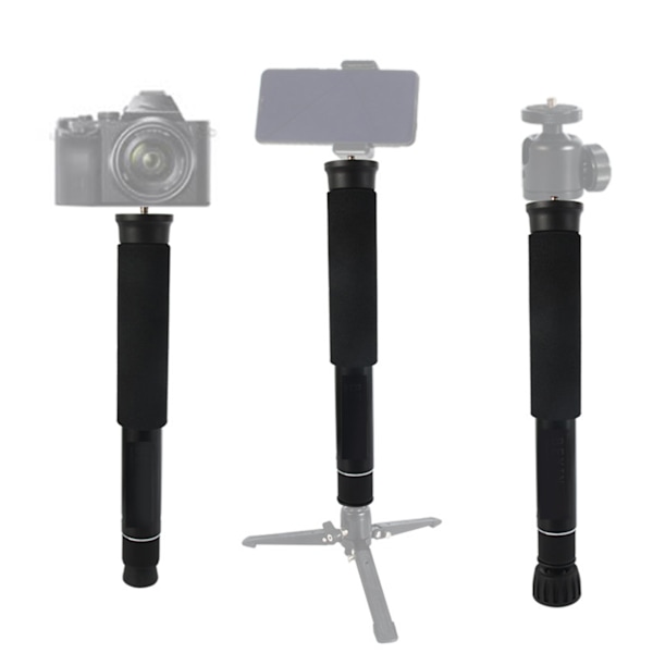 Aluminiumlegeringskamera Monopod för vandring och camping