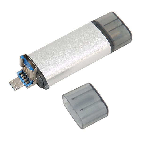 USB C USB 2.0 MICRO USB Minneskortläsare Bärbar Kontor Micro Lagringskortläsare för OS X-system