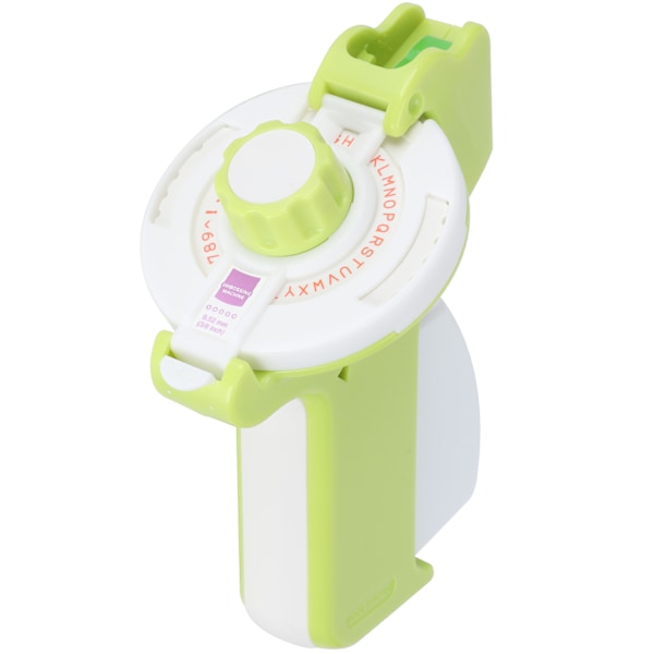 Mini Handheld Etikettmaskin Bärbar Manuell 3D Präglingsmaskin med Band Brev Fall