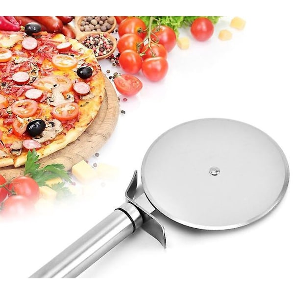 Pizzakutter i rostfritt stål