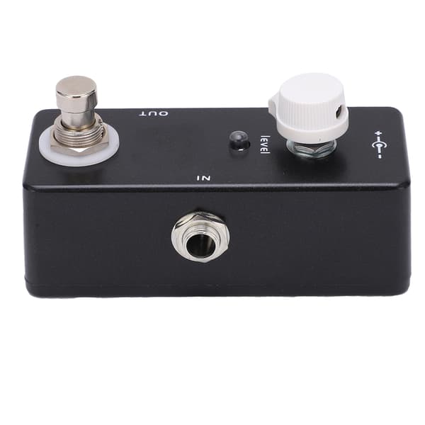 Guitar Volume Effekt Pedal Knap Kontrol Dæmper med True Bypass Tuning Tilbehør 20mA