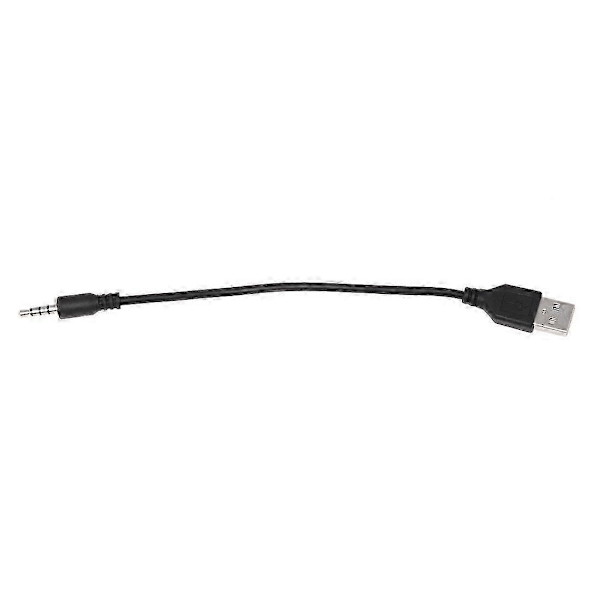 3,5 mm:n pistoke AUX-ääniliitäntä USB 2.0 -uros latauskaapelisovittimeen, yhteensopiva auton MP3:n kanssa