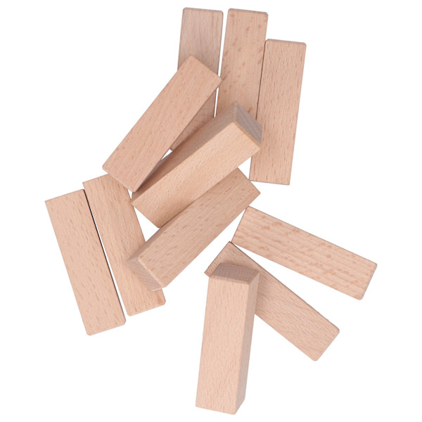 11 kpl kaiverruspuupalikkaa viimeistelemätön puuleima luonnonpyökki DIY veistotyökalu 7 x 2 x 2 cm aloittelijoille ja asiantuntijoille