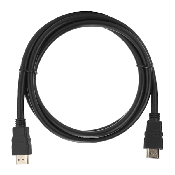 HDMI til HDMI-kabel Standard kobberleder gullbelagt jernhylse svart deksel 4K 30Hz 3 meter