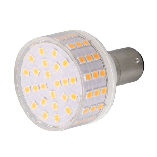 B15 pære 10W 1000LM flimmerfri energisparende LED-maislys for skrivebordslampe 85‑265V varmt lys