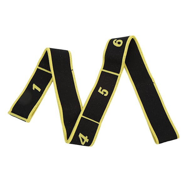 Stretchbandövning Funktion Elastisk Flexibel Polyester Bomullsmaterial DIY Kombination Använd Stretching Verktyg för BarnGul