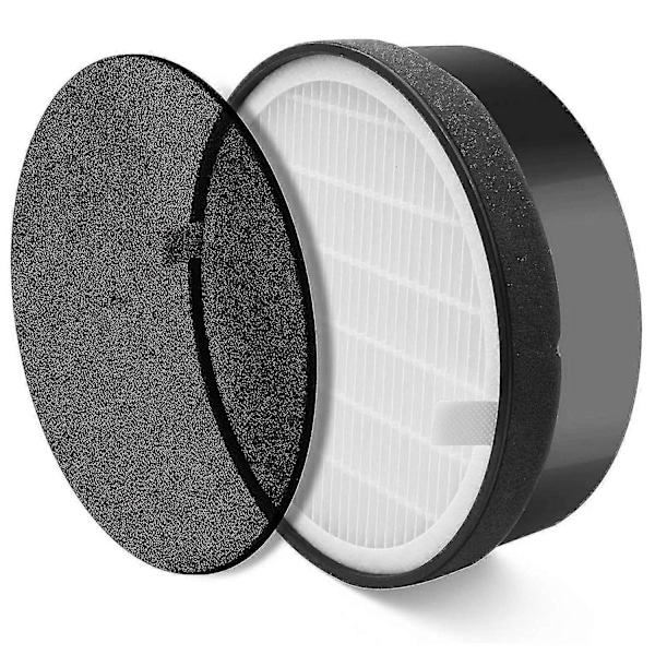 Erstatningsfilter for Levoit luftrenser LV-H132, ekte HEPA- og aktivert kullfilter