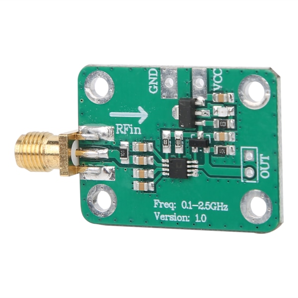 0,1-2,5 GHz logaritmisk detektor RF Power Meter Radio Frequency Detection Module Høj nøjagtighed