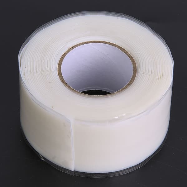 Vattentät Tejp Stark Vidhäftning PVC PPR Rör Reparationsmaterial Vit/RödVit